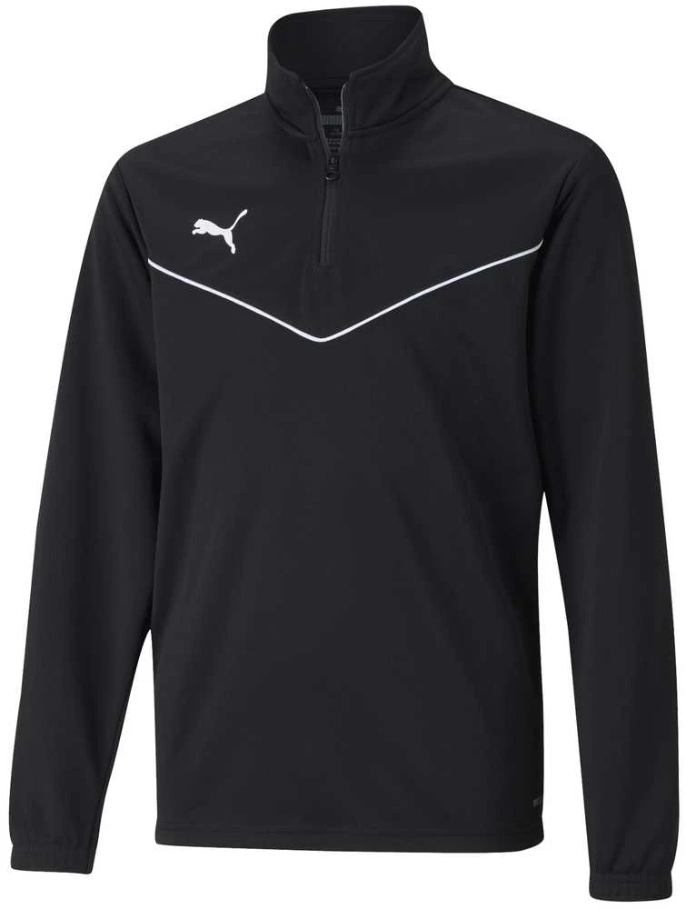 Puma Džemperis Paaugliams TeamRise 1/4 Zip Juodas 657395 03