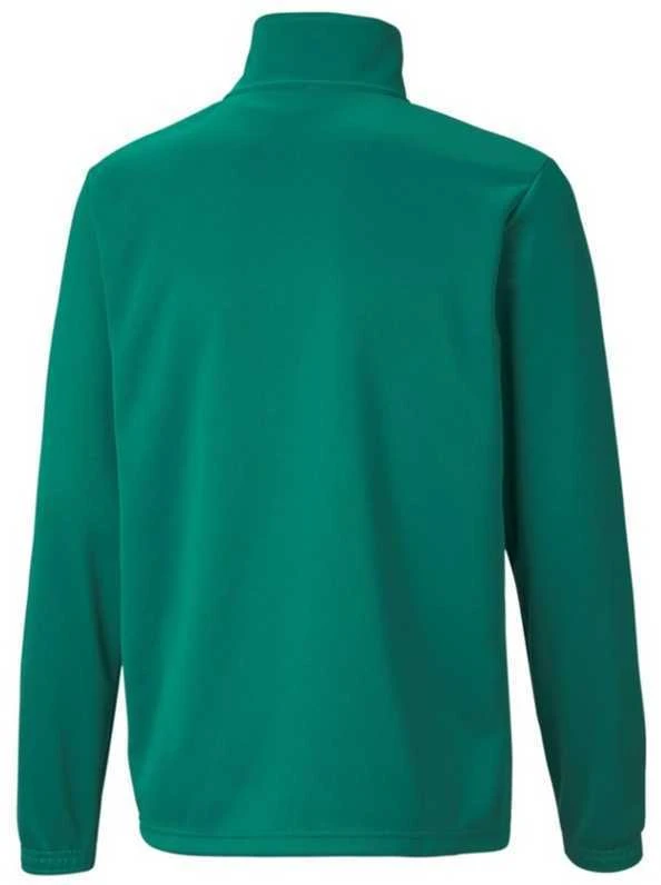 Puma Džemperis Paaugliams TeamRise 1/4 Zip Žalias 657395 05
