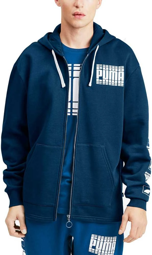 Puma Džemperis Rebel Bold FZ Hoody FL Mėlyna 580539 38