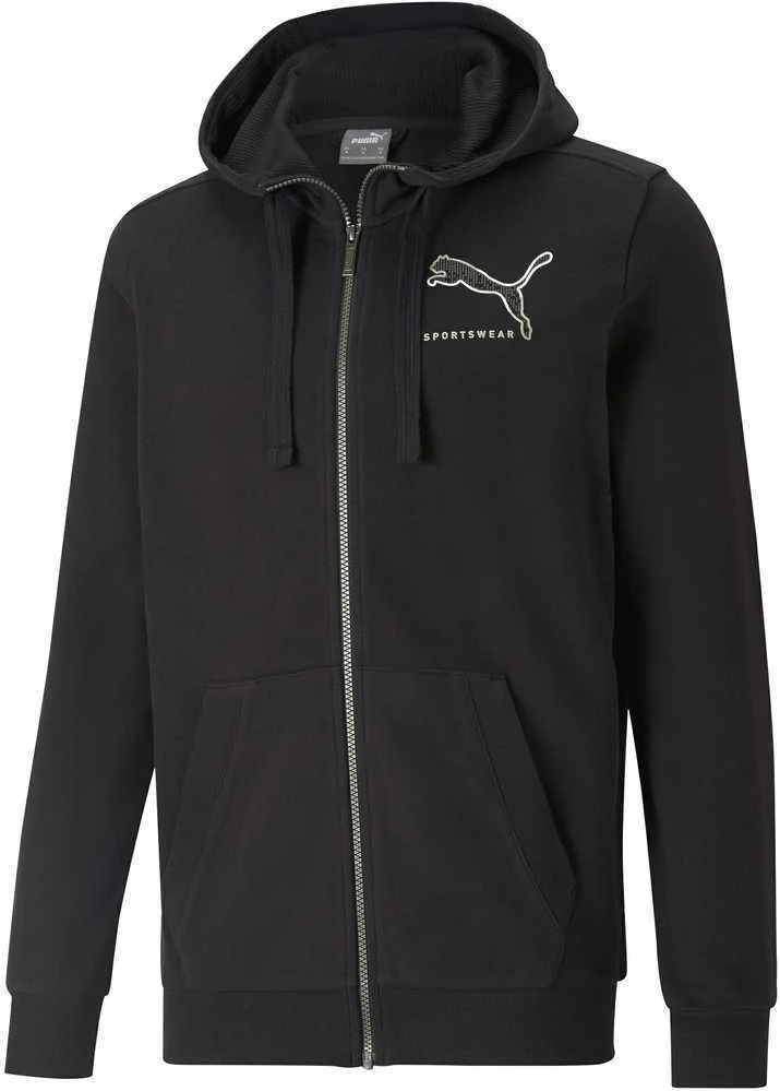 Puma Džemperis Vyrams Athletics Hoodie Juodas 585761 01