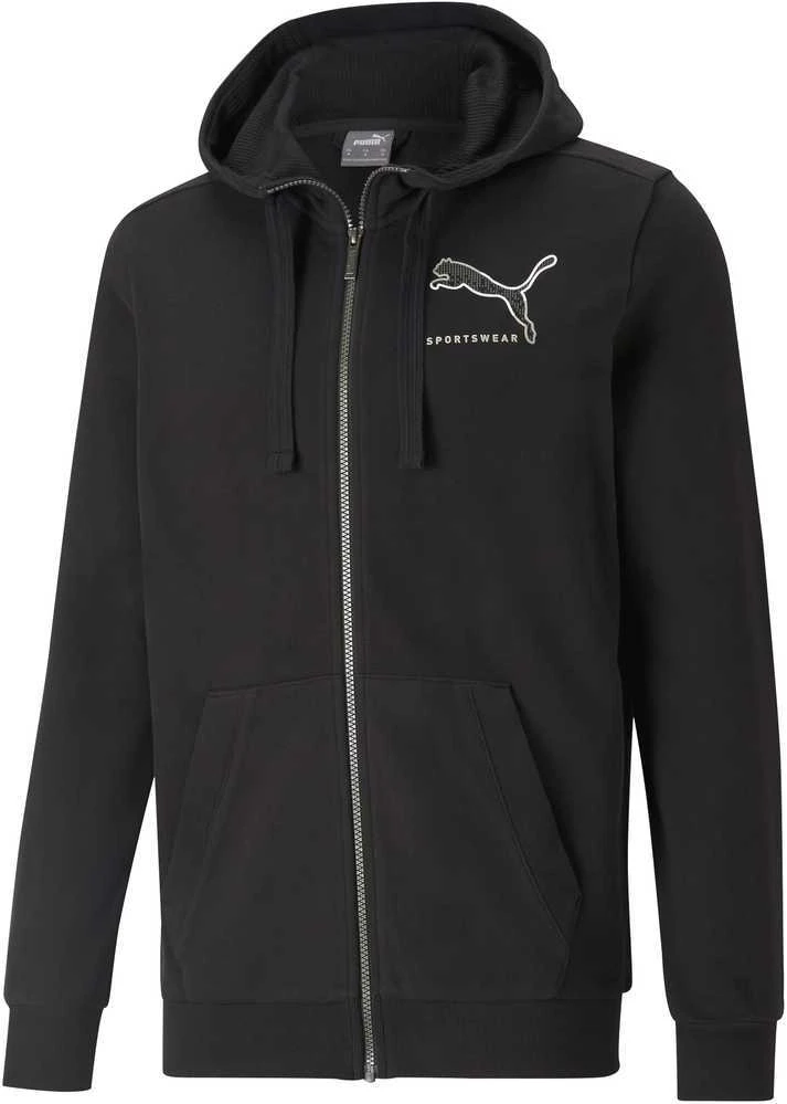 Puma Džemperis Vyrams Athletics Hoodie Juodas 585761 01