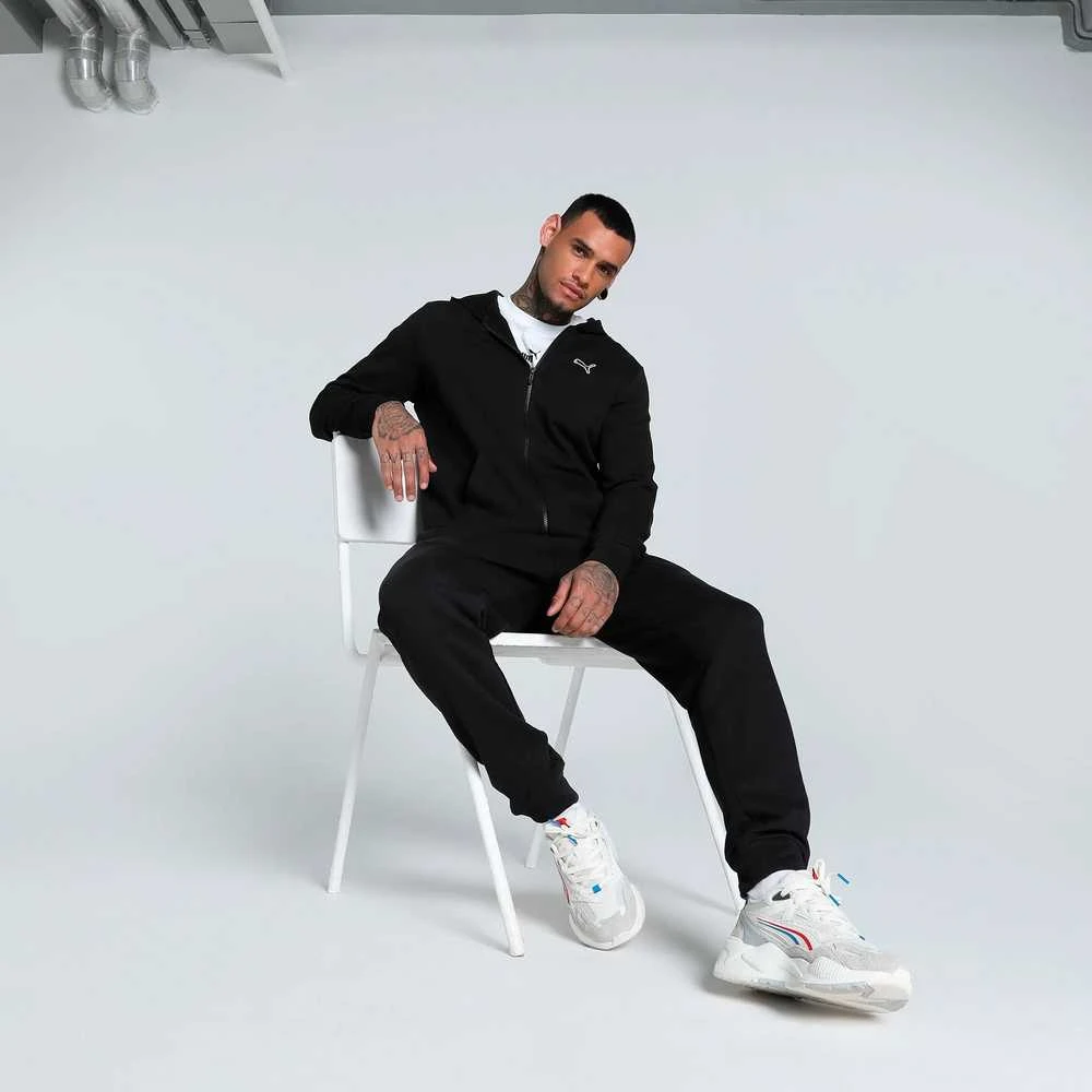 Puma Džemperis Vyrams Better Essentials Full-Zip Fl Juodas 676815 01