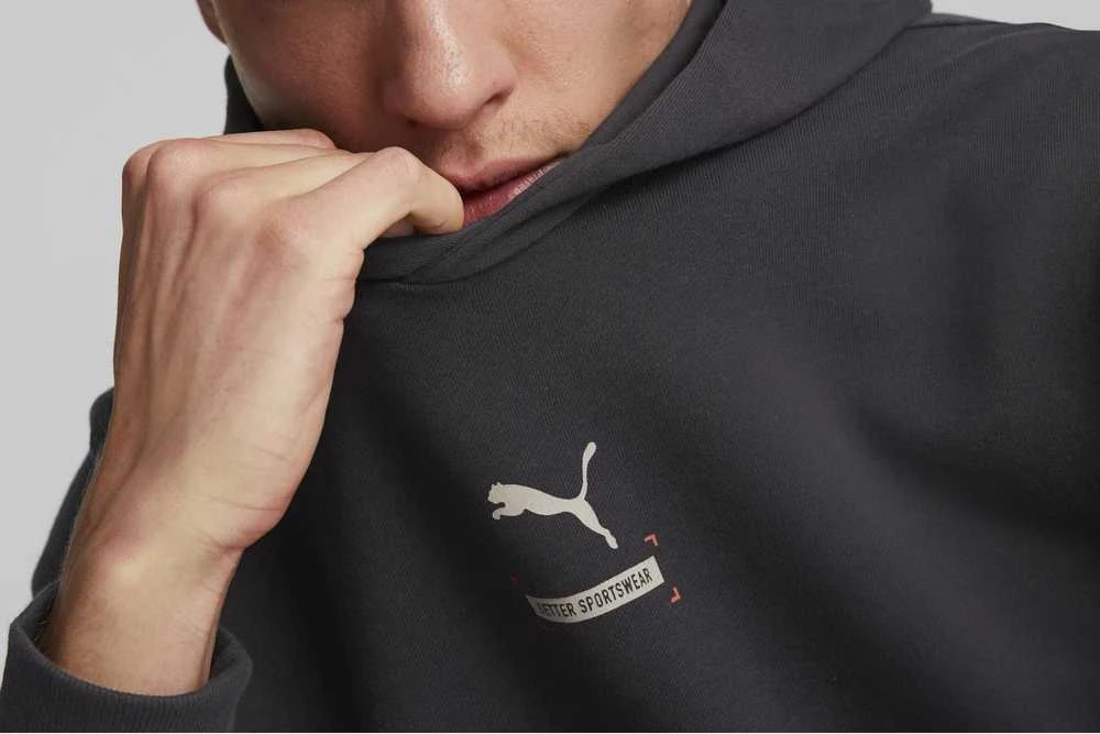 Puma Džemperis Vyrams Better Hoodie Fl Phantom Juodas 670027 75