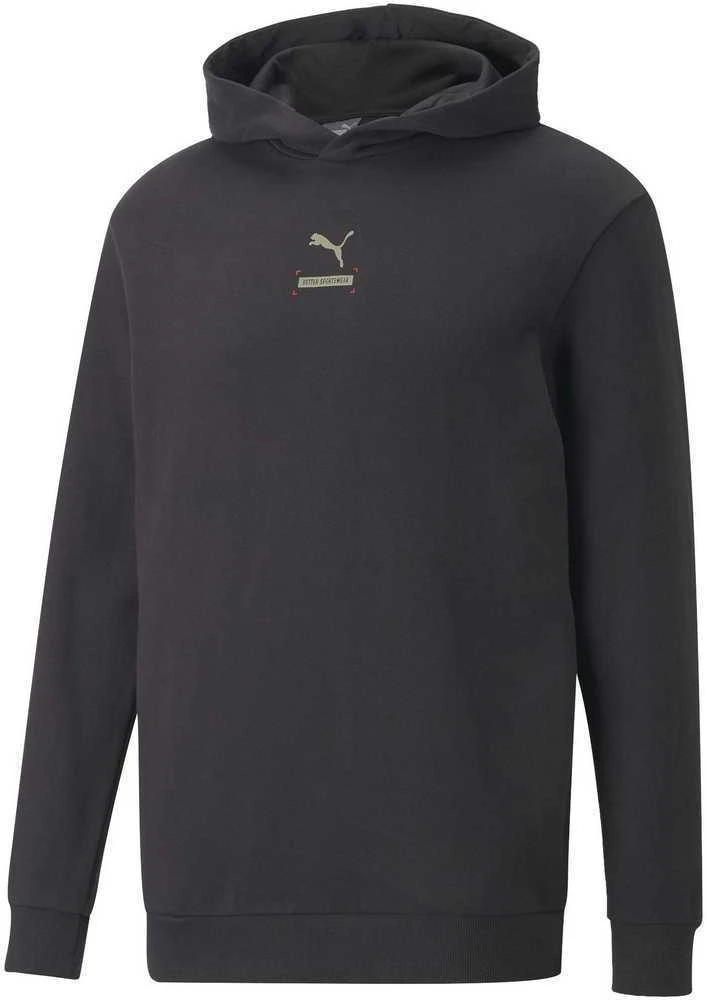 Puma Džemperis Vyrams Better Hoodie Fl Phantom Juodas 670027 75
