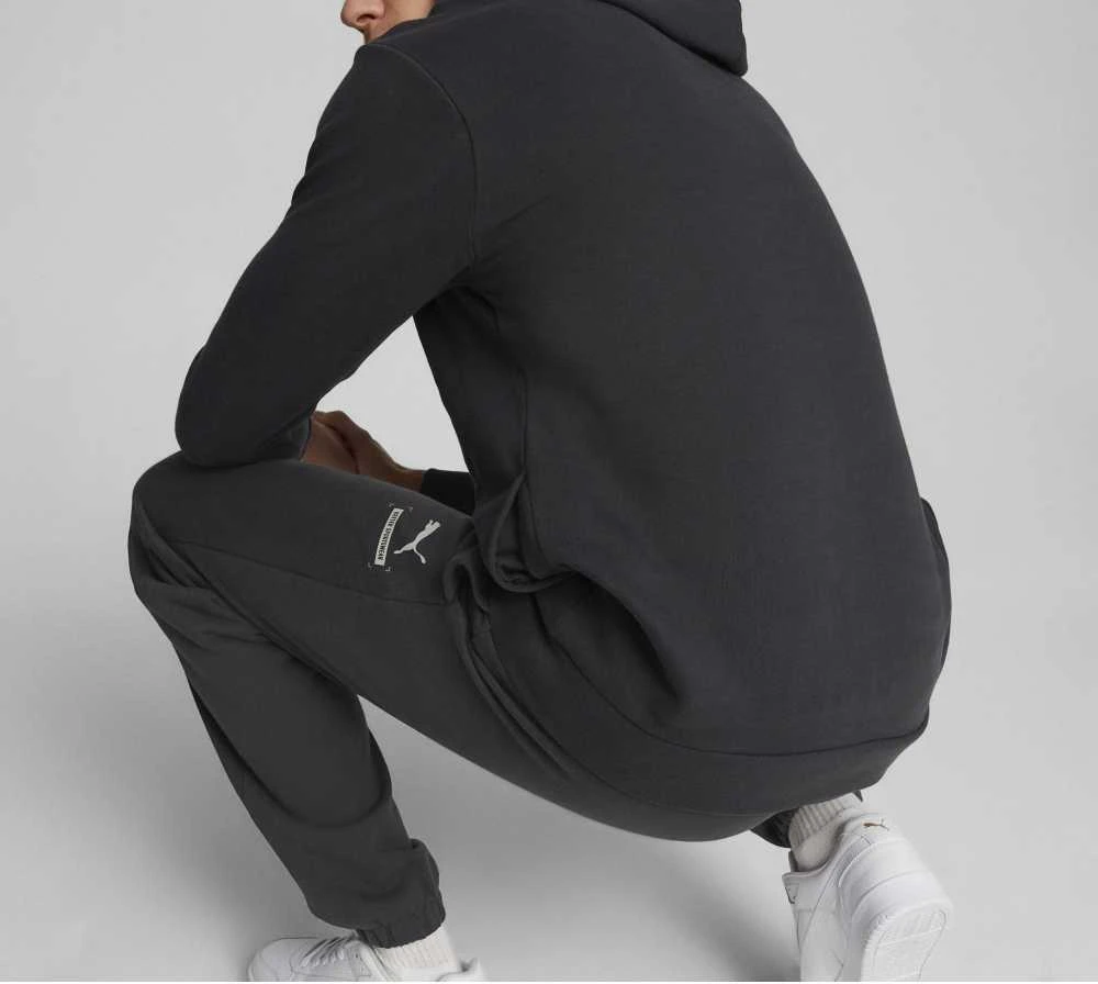 Puma Džemperis Vyrams Better Hoodie Fl Phantom Juodas 670027 75