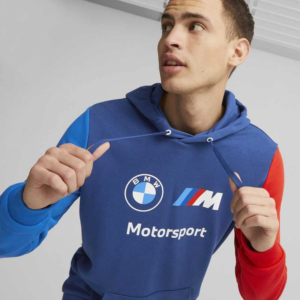 Puma Džemperis Vyrams Bmw Mms Ess Ft Hoodie Pro Mėlyna 538143 04