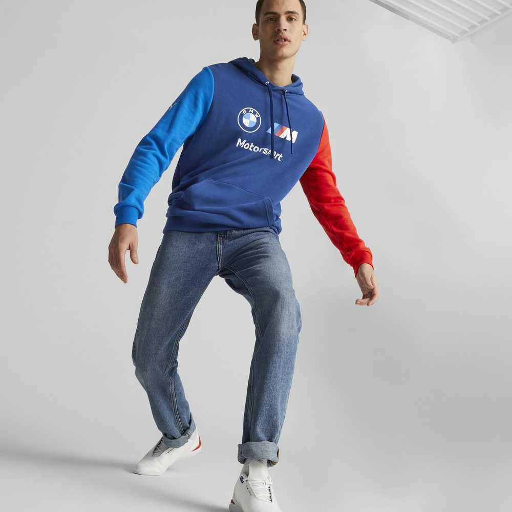 Puma Džemperis Vyrams Bmw Mms Ess Ft Hoodie Pro Mėlyna 538143 04