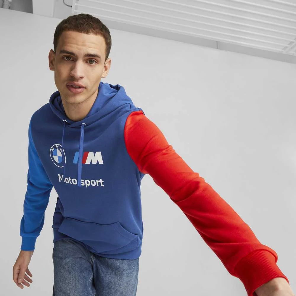 Puma Džemperis Vyrams Bmw Mms Ess Ft Hoodie Pro Mėlyna 538143 04