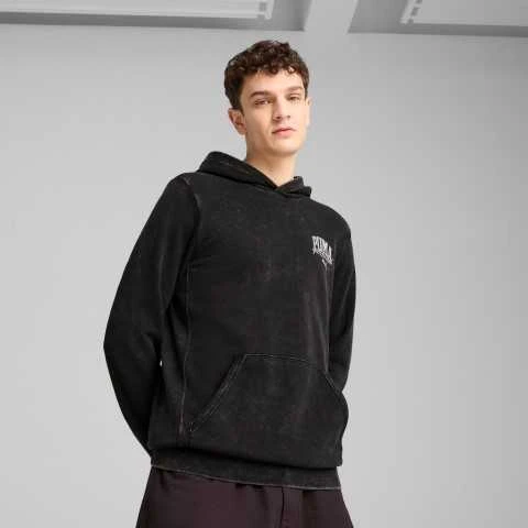 Puma Džemperis Vyrams Class Washed Juodas 684641 01