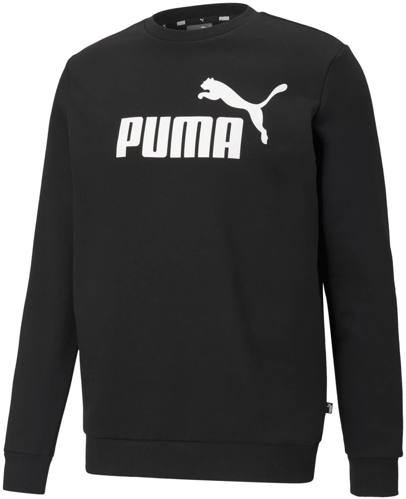 Puma Džemperis Vyrams Ess Big Logo Crew Juodas 586678 01