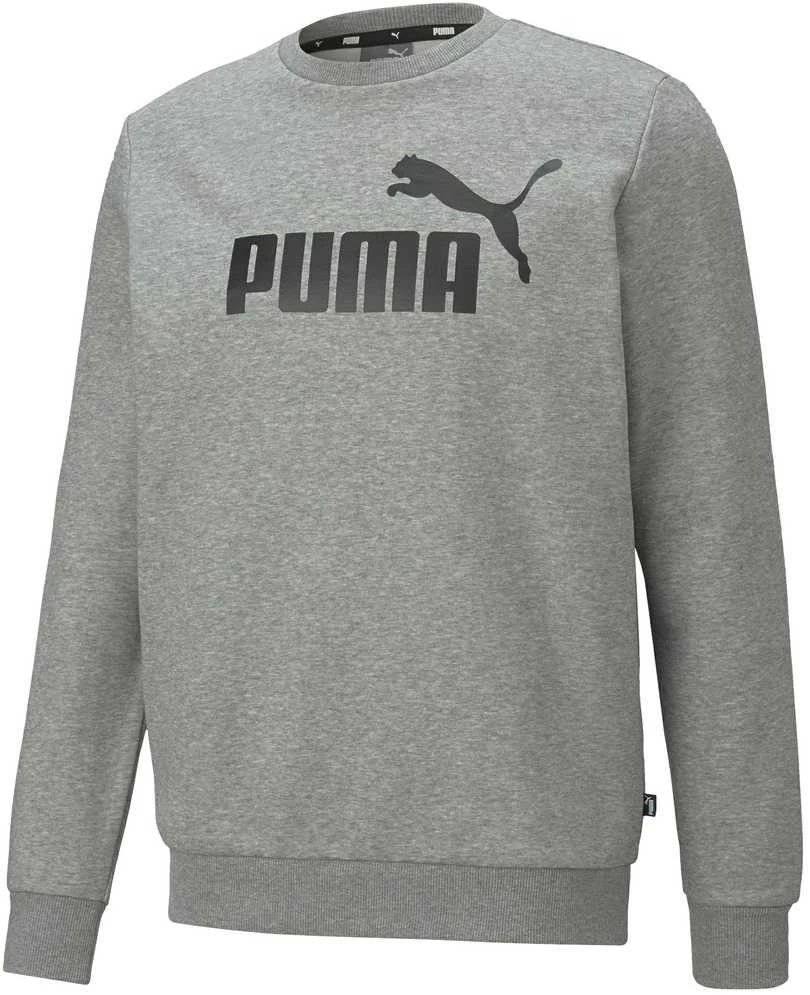 Puma Džemperis Vyrams Ess Big Logo Crew Pilkas 586678 03