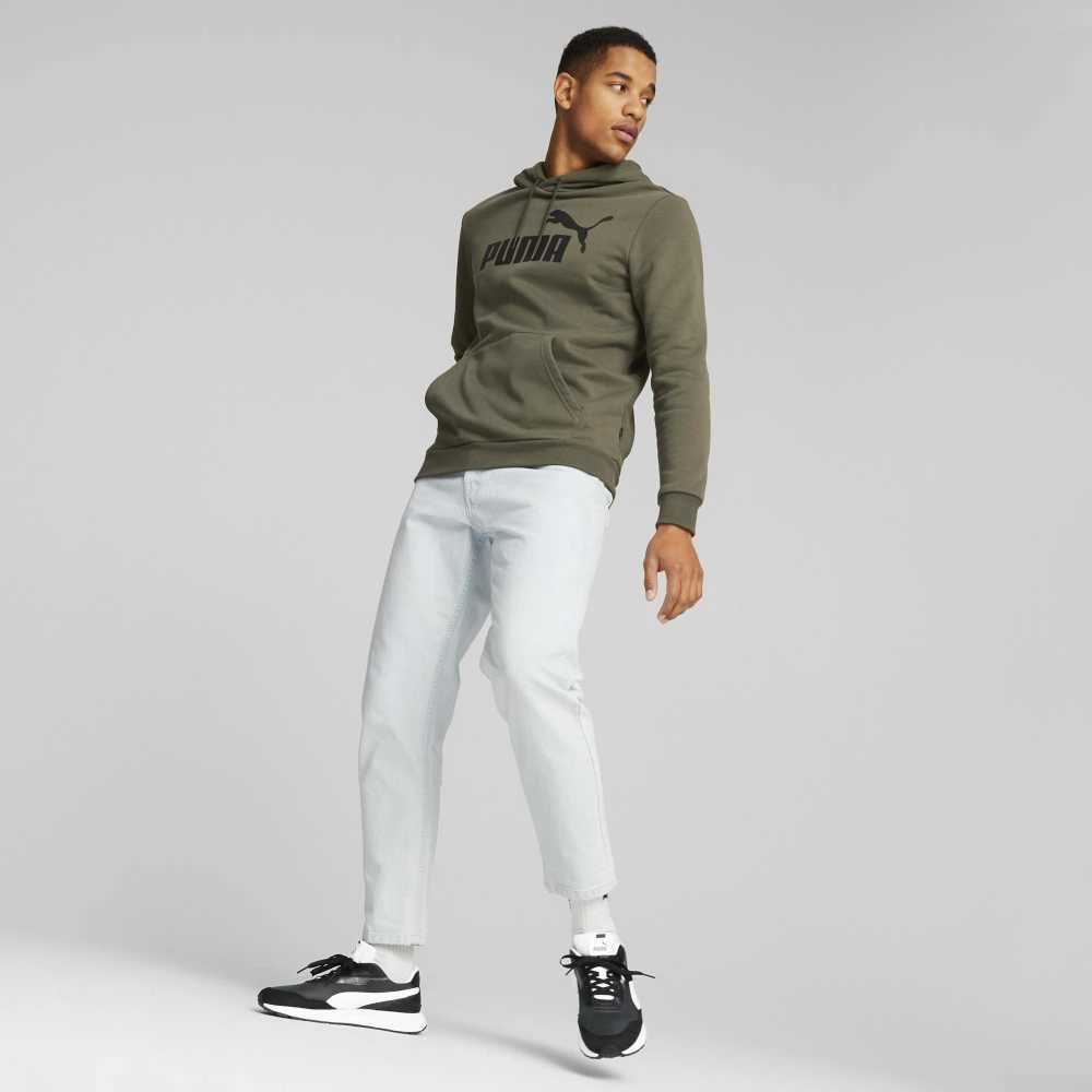 Puma Džemperis Vyrams Ess Big Logo Hoodie Khaki 586687 36