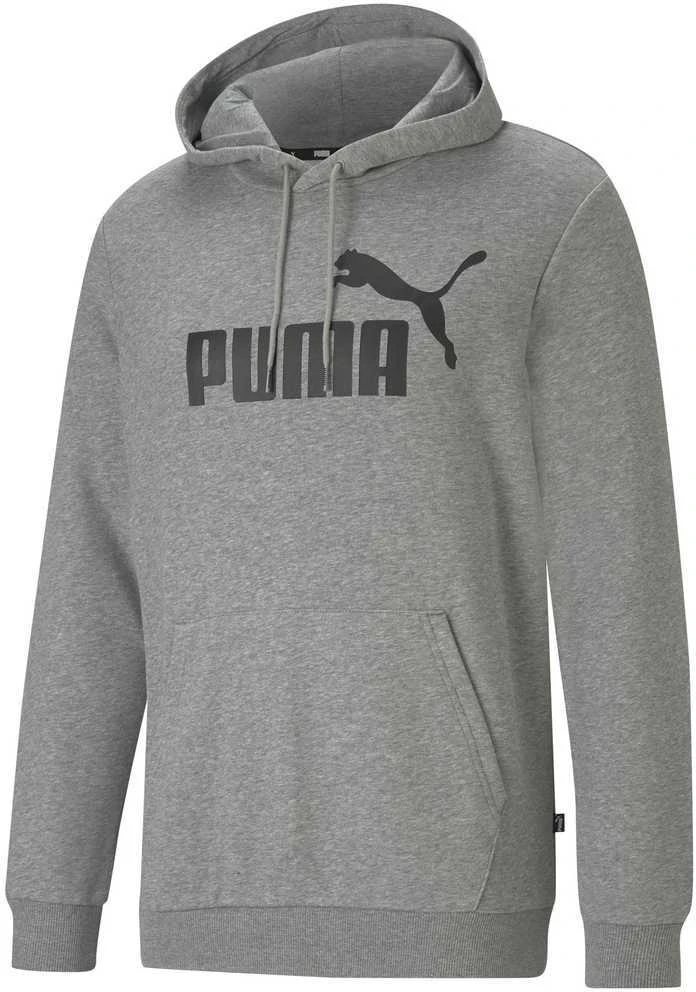 Puma Džemperis Vyrams Ess Big Logo Hoodie Pilkas 586688 03