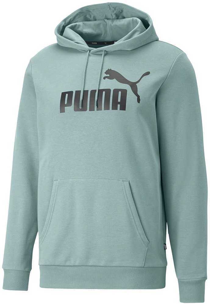 Puma Džemperis Vyrams Ess Big Logo Hoodie Žalias 586687 75