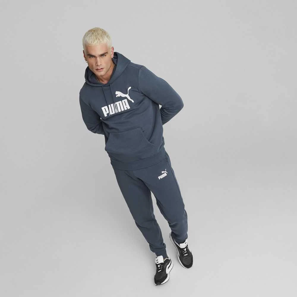 Puma Džemperis Vyrams Ess Big Logo Hoodie Mėlyna 586687 61