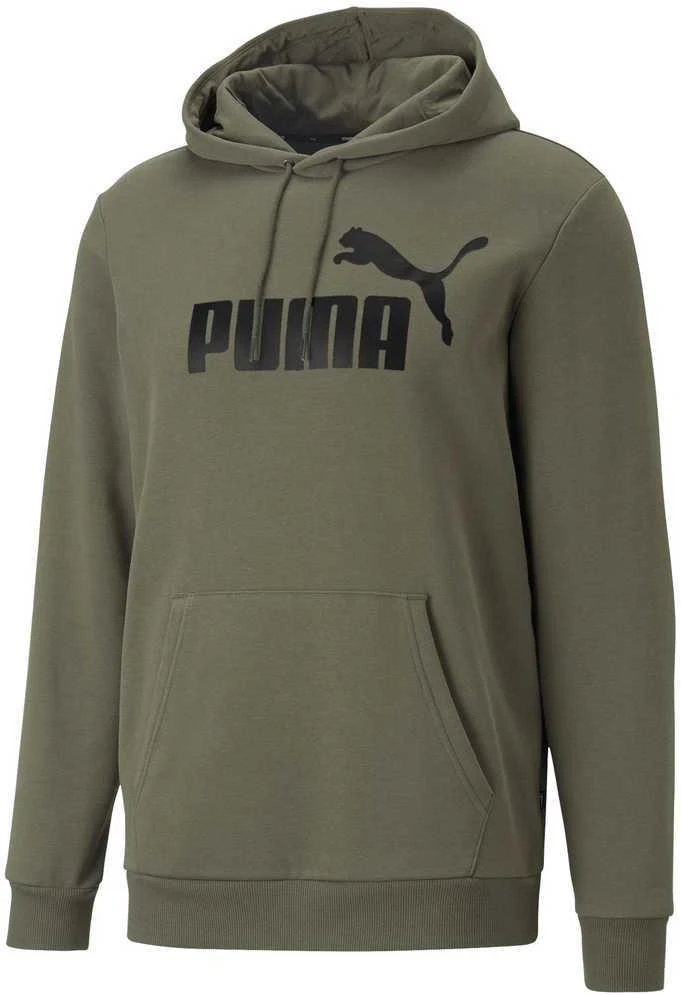 Puma Džemperis Vyrams Ess Big Logo Hoodie Khaki 586687 36