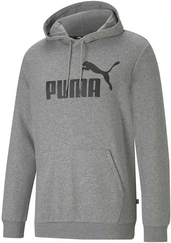 Puma Džemperis Vyrams Ess Big Logo Hoodie Pilkas 586688 03