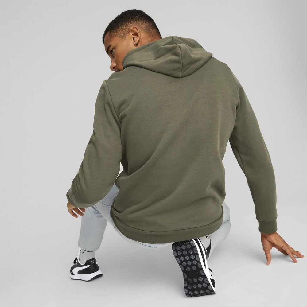 Puma Džemperis Vyrams Ess Big Logo Hoodie Khaki 586687 36