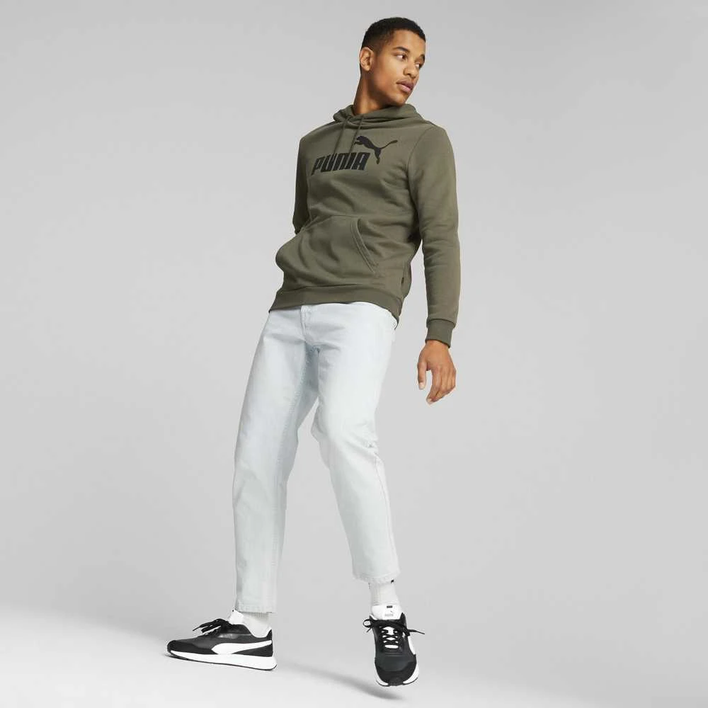 Puma Džemperis Vyrams Ess Big Logo Hoodie Khaki 586687 36