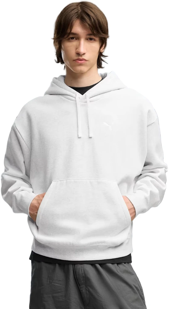 Puma Džemperis Vyrams Ess Cat Logo Oversized Boxy Fl Baltas 685183 05