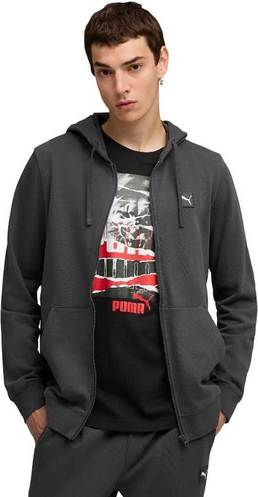Puma Džemperis Vyrams Ess Elevated Fl Dark Pilkas 688255 44