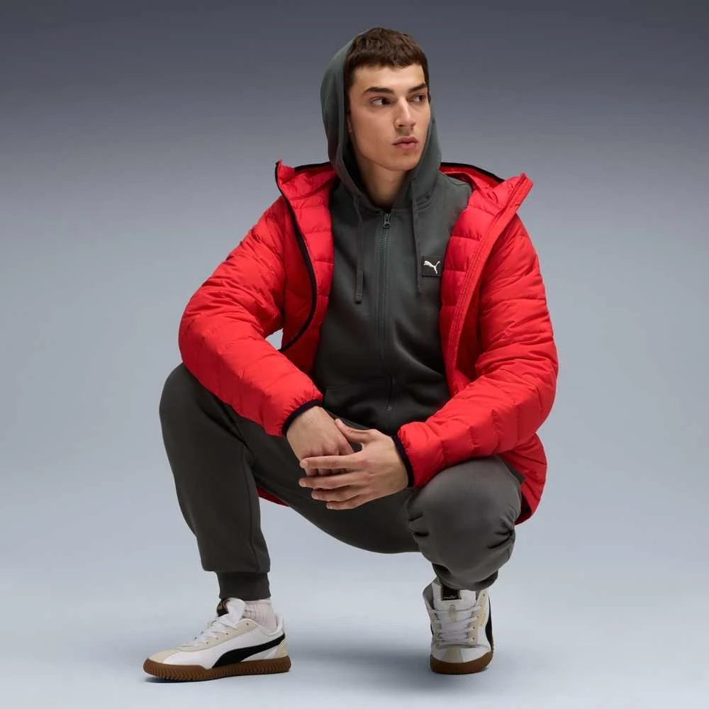 Puma Džemperis Vyrams Ess Elevated Fl Dark Pilkas 688255 44