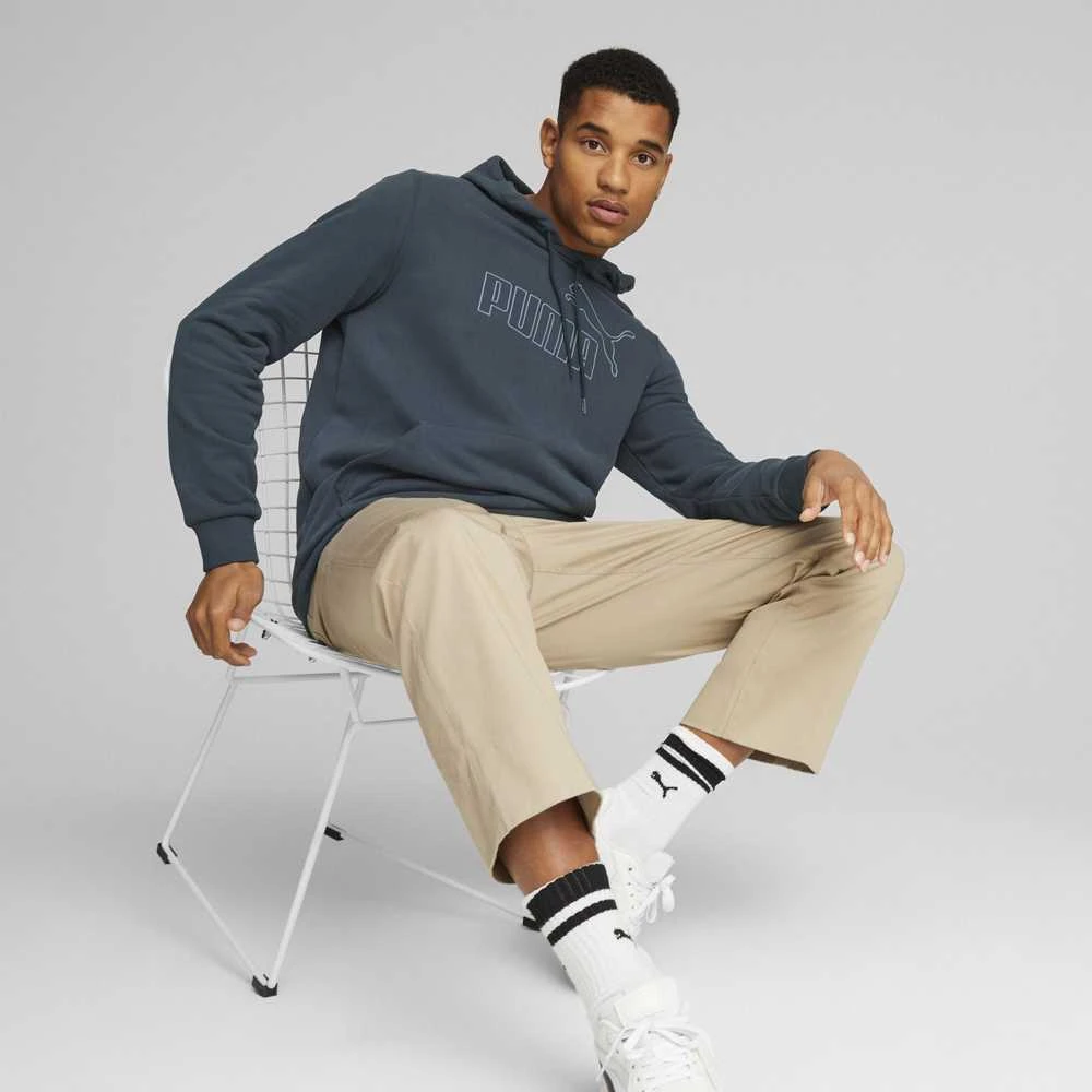 Puma Džemperis Vyrams Ess Elevated Hoodie Mėlyna 673387 16