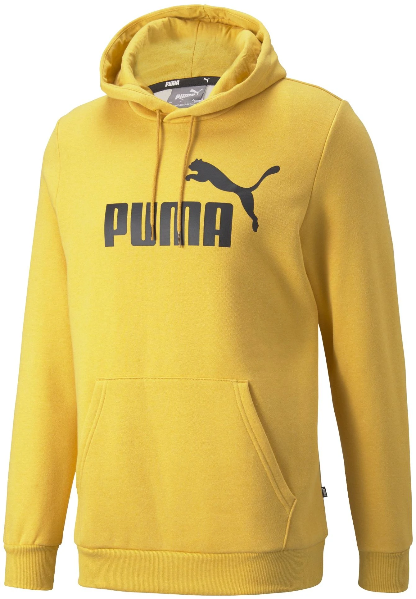Puma Džemperis Vyrams Ess Heather Hoodie Geltona