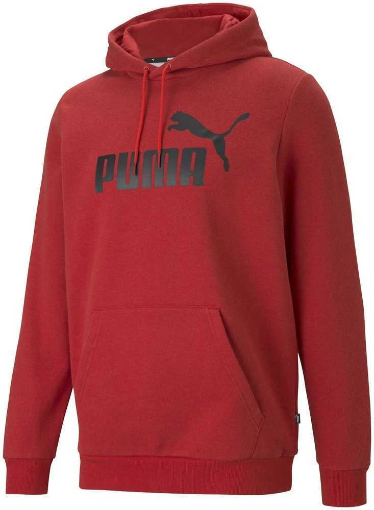 Puma Džemperis Vyrams Ess Heather Hoodie Raudona