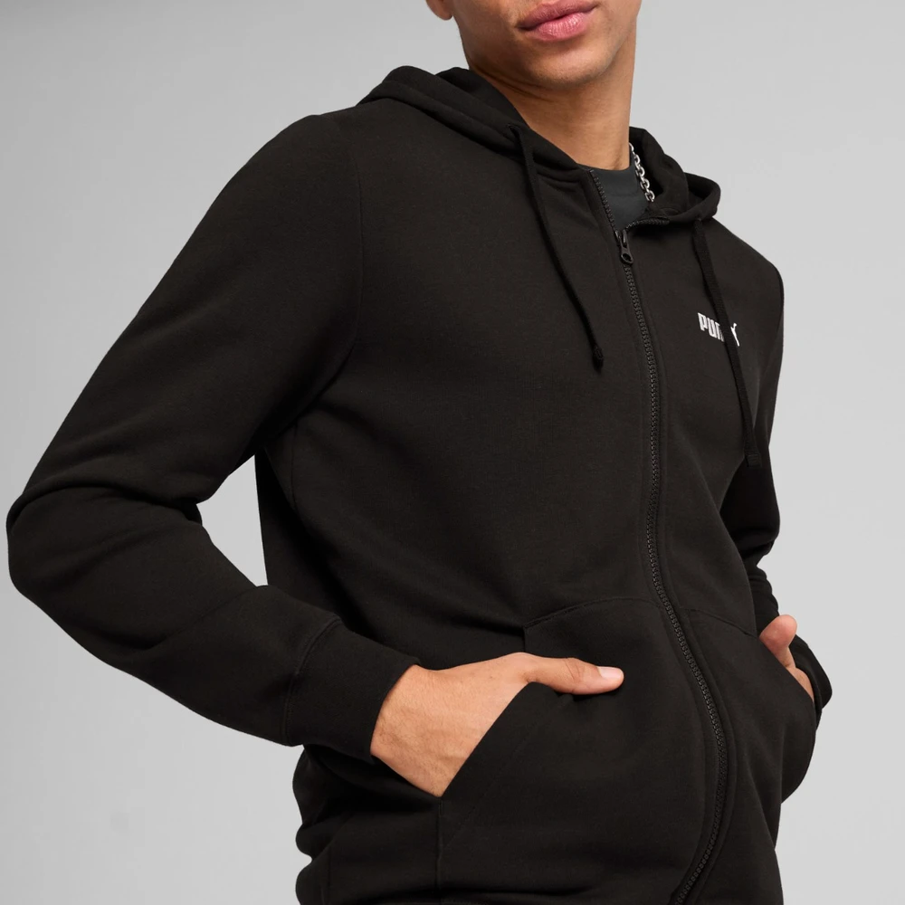 Puma Džemperis Vyrams Ess No.1 Logo Hoodie Juodas 682588 01