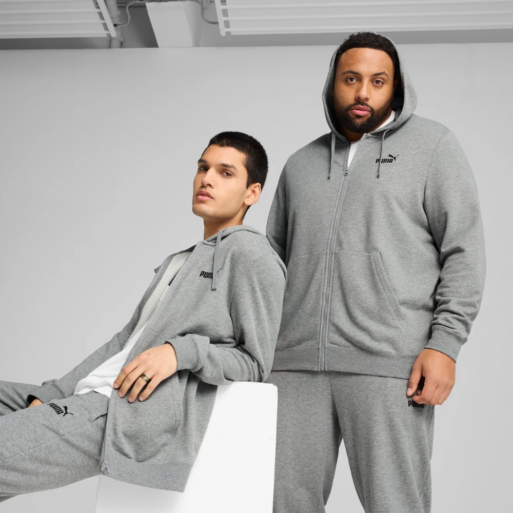 Puma Džemperis Vyrams Ess No.1 Logo Hoodie Pilkas 682588 03
