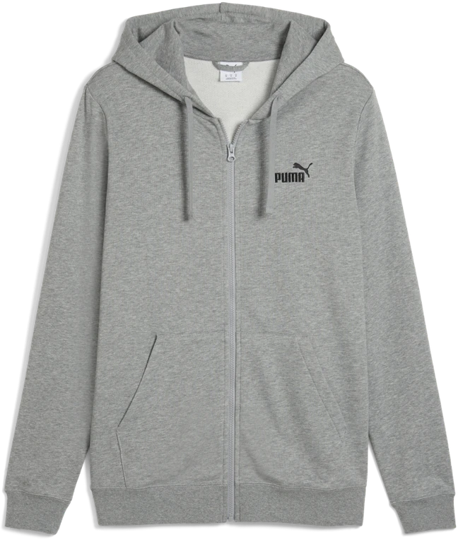Puma Džemperis Vyrams Ess No.1 Logo Hoodie Pilkas 682588 03