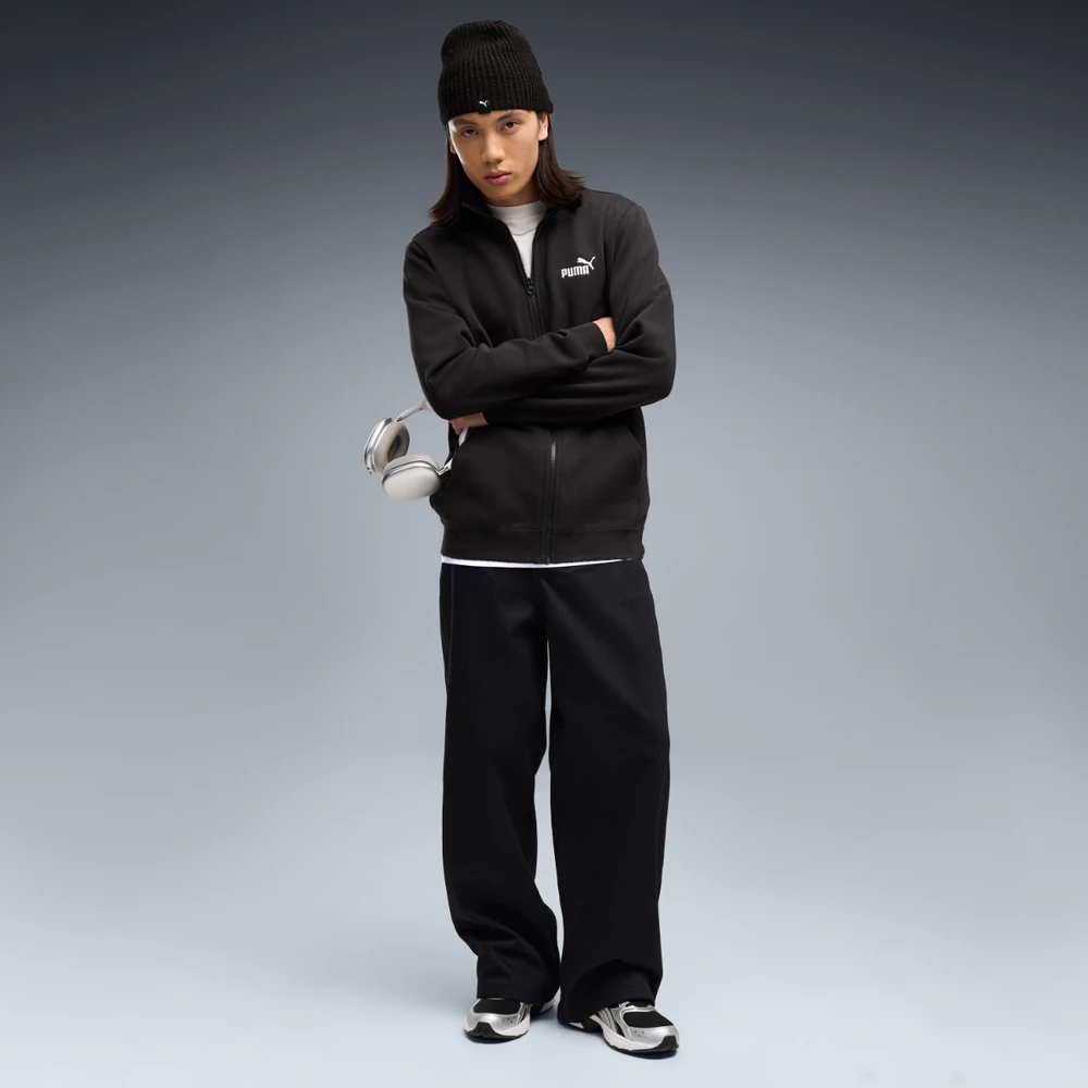 Puma Džemperis Vyrams Ess No.1 Logo Track Jacket Fl Juodas 682582 01
