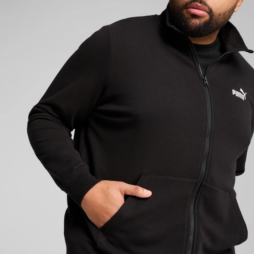 Puma Džemperis Vyrams Ess No.1 Logo Track Jacket Juodas 682584 01