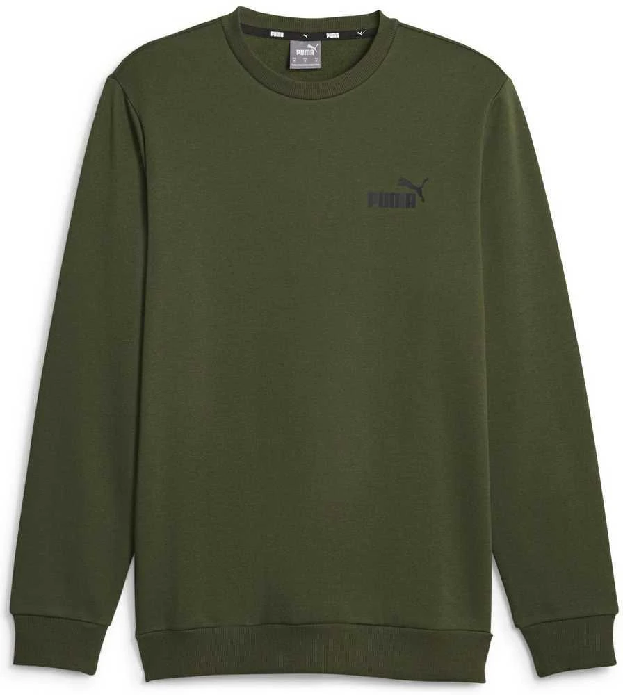 Puma Džemperis Vyrams Ess Small Logo Crew Fl Žalias 586683 31