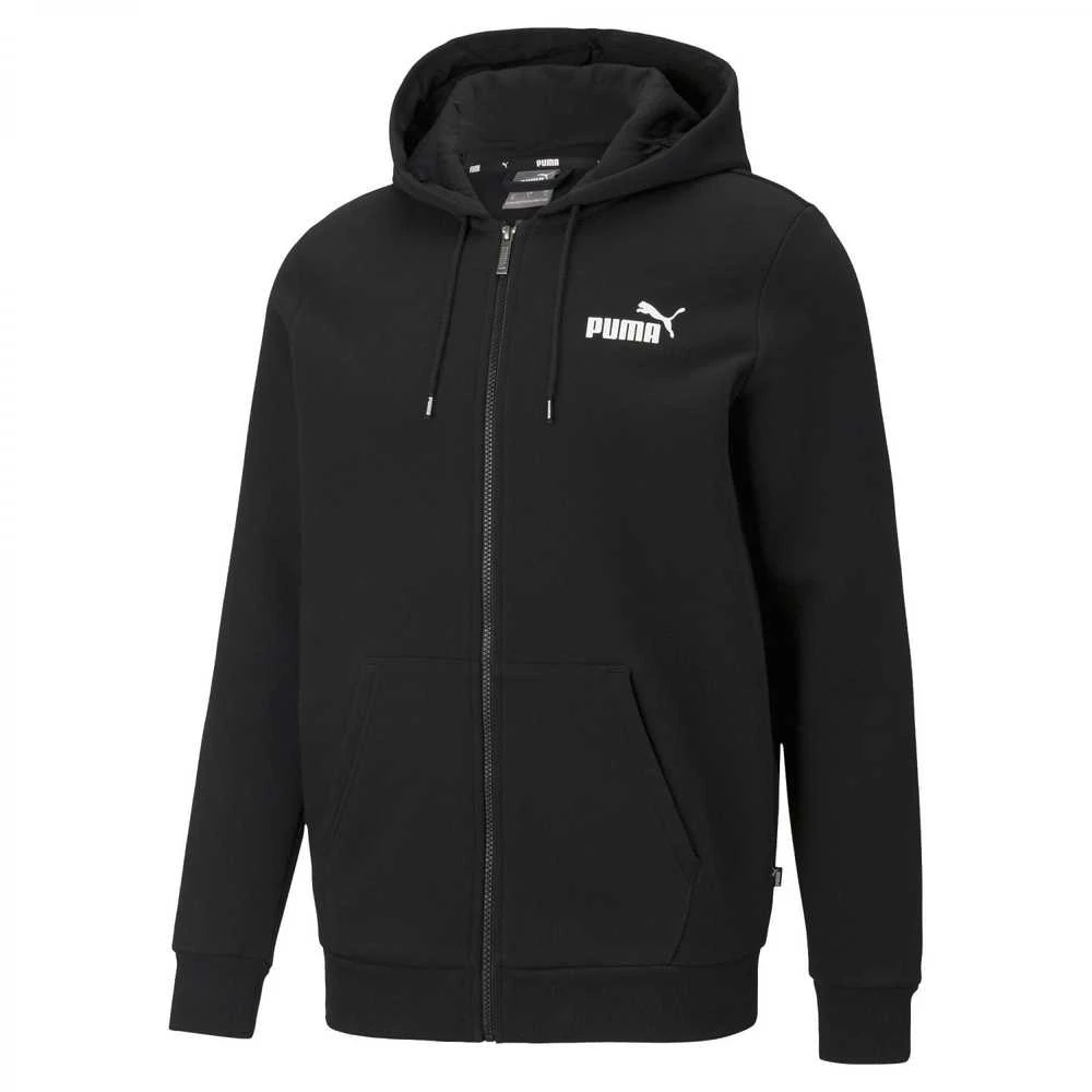 Puma Džemperis Vyrams Ess Small Logo Fz Juodas 586702 01