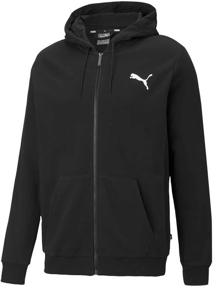 Puma Džemperis Vyrams Ess Small Logo Fz Juodas 586704 51