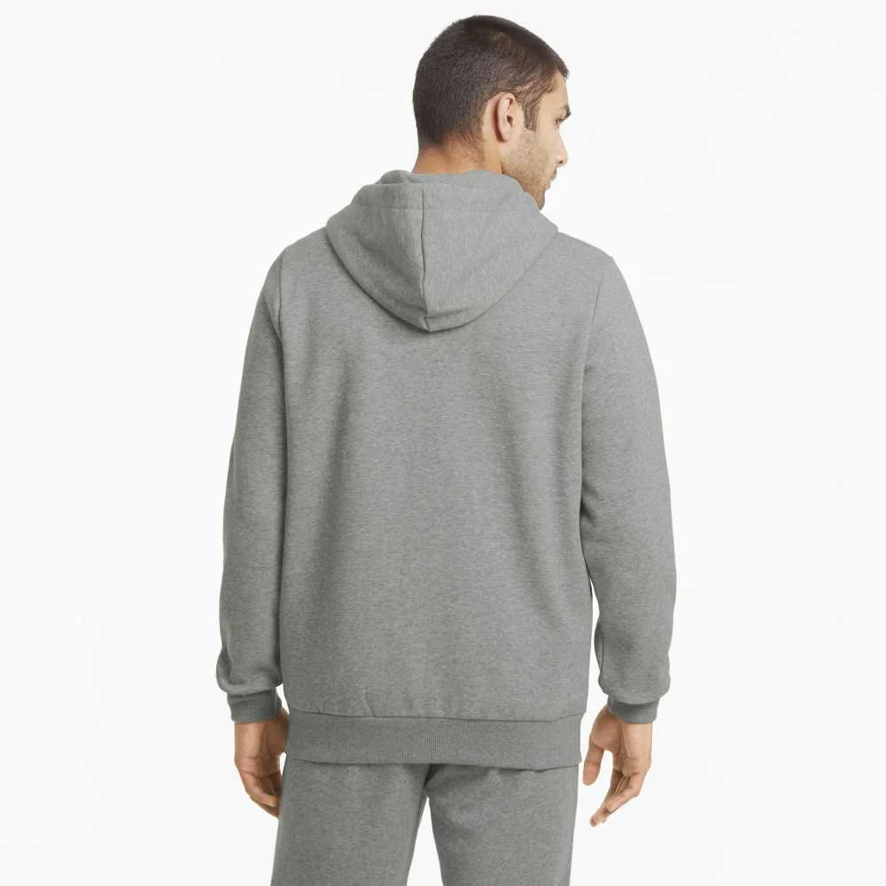Puma Džemperis Vyrams Ess Small Logo Fz Pilkas 586702 03