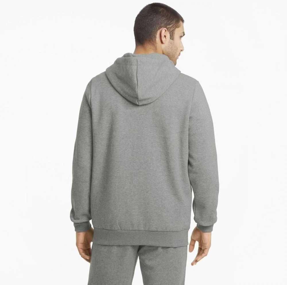 Puma Džemperis Vyrams Ess Small Logo Fz Pilkas 586702 03