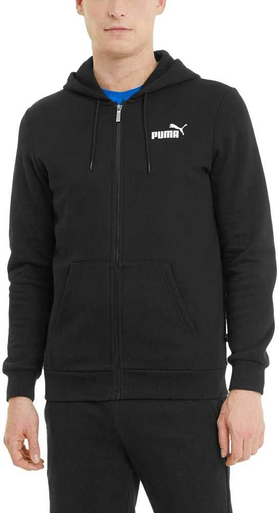 Puma Džemperis Vyrams Ess Small Logo Fz Juodas 586702 01
