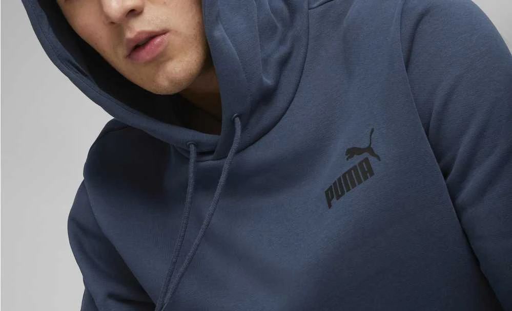 Puma Džemperis Vyrams Ess Small Logo Hoodie Mėlyna 586691 97