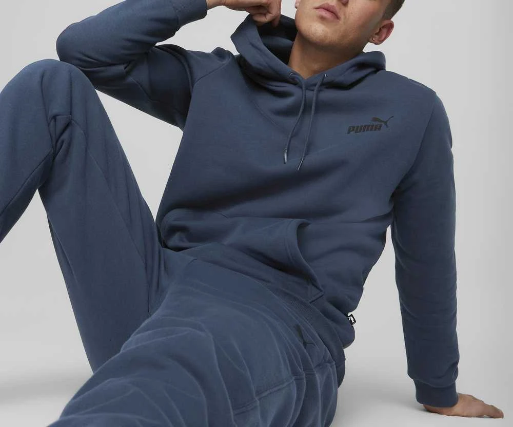 Puma Džemperis Vyrams Ess Small Logo Hoodie Mėlyna 586691 97