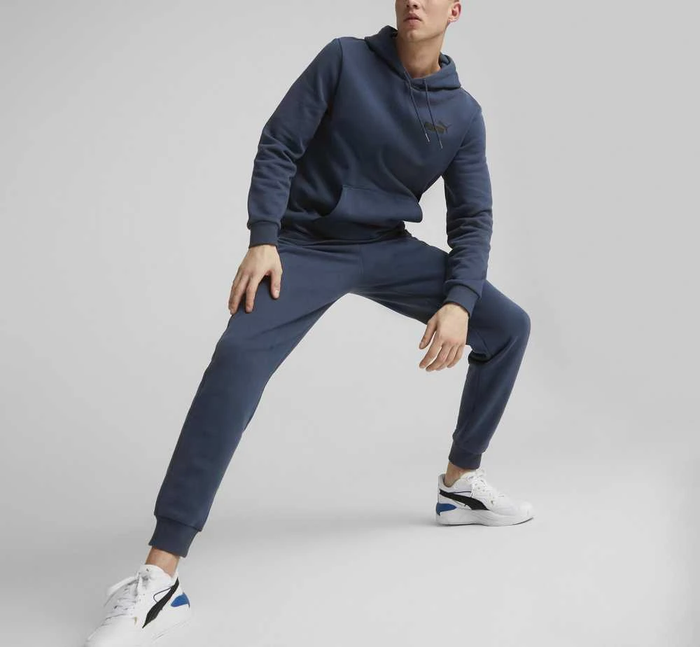 Puma Džemperis Vyrams Ess Small Logo Hoodie Mėlyna 586691 97