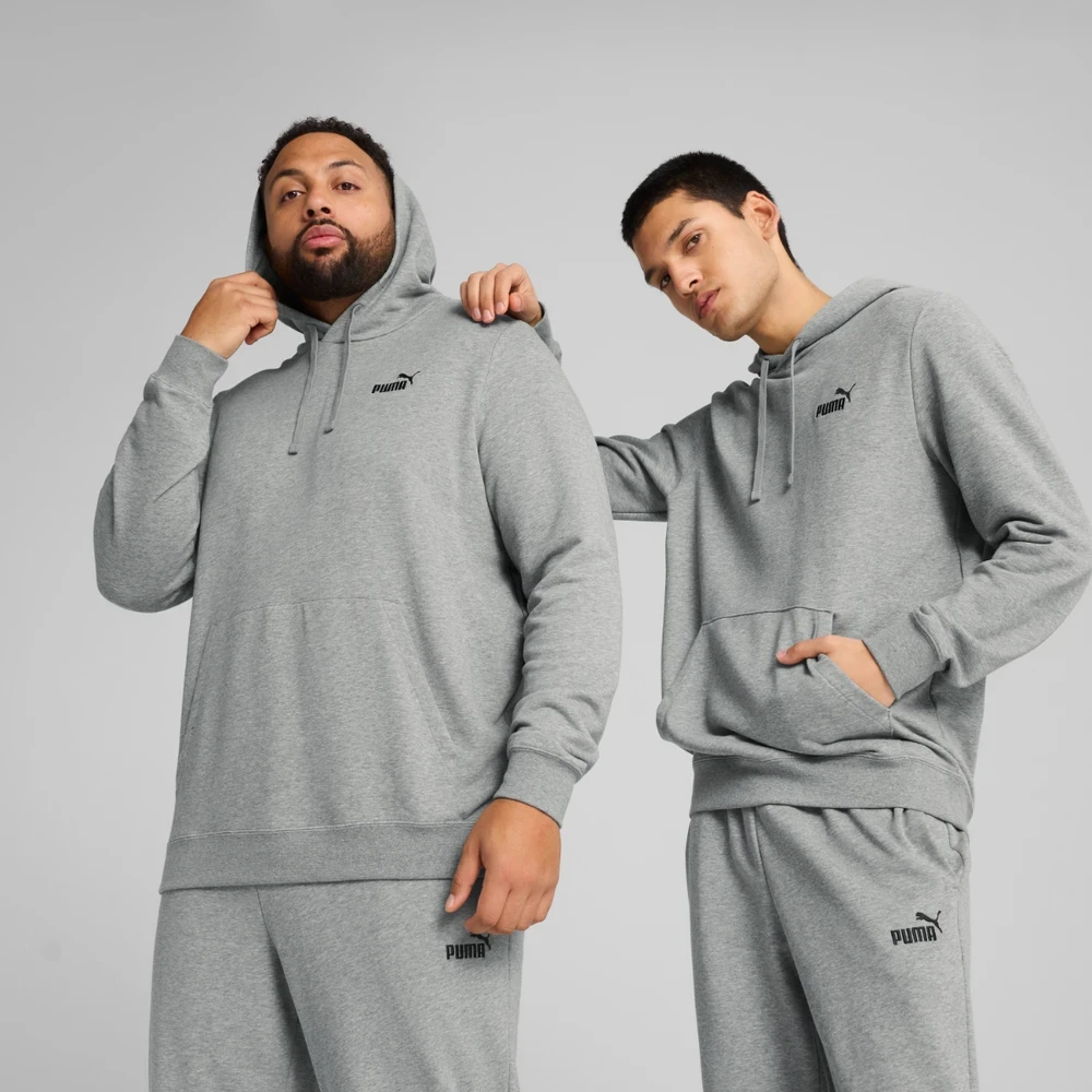 Puma Džemperis Vyrams Ess Small No. 1 Logo Hoodie Pilkas 682576 03