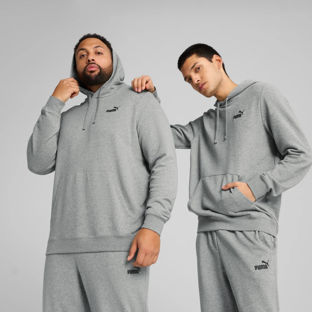 Puma Džemperis Vyrams Ess Small No. 1 Logo Hoodie Pilkas 682576 03