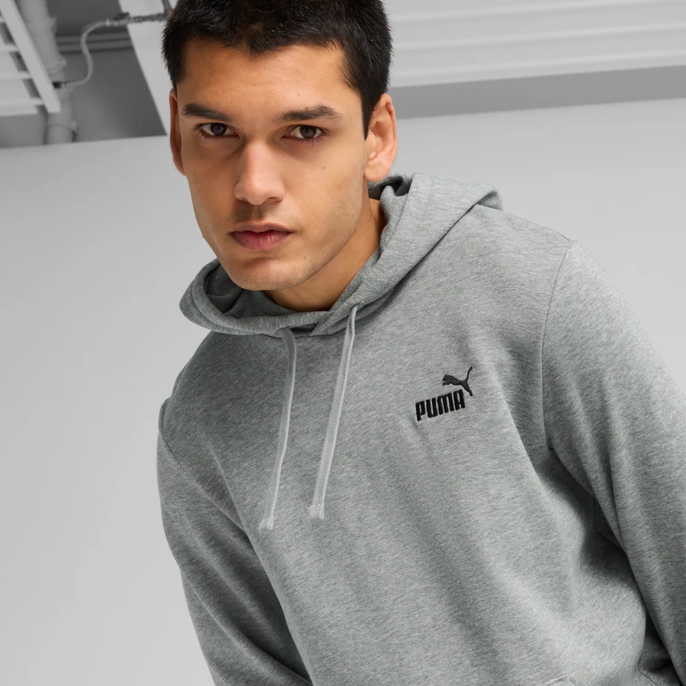 Puma Džemperis Vyrams Ess Small No. 1 Logo Hoodie Pilkas 682576 03