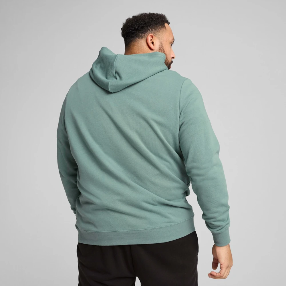 Puma Džemperis Vyrams Ess Small No.1 Logo Hoodie Žalias 682577 30