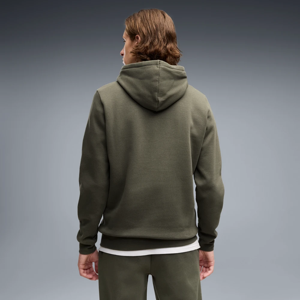 Puma Džemperis Vyrams Ess Small No.1 Logo Hoodie Fl Chaki 692914 86