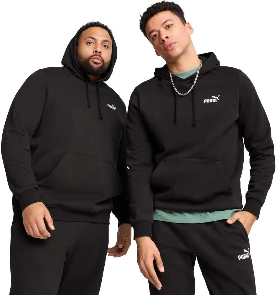 Puma Džemperis Vyrams Ess Small No.1 Logo Hoodie Fl Juodas 682574 01