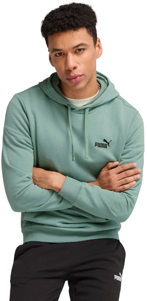 Puma Džemperis Vyrams Ess Small No.1 Logo Hoodie Žalias 682577 30